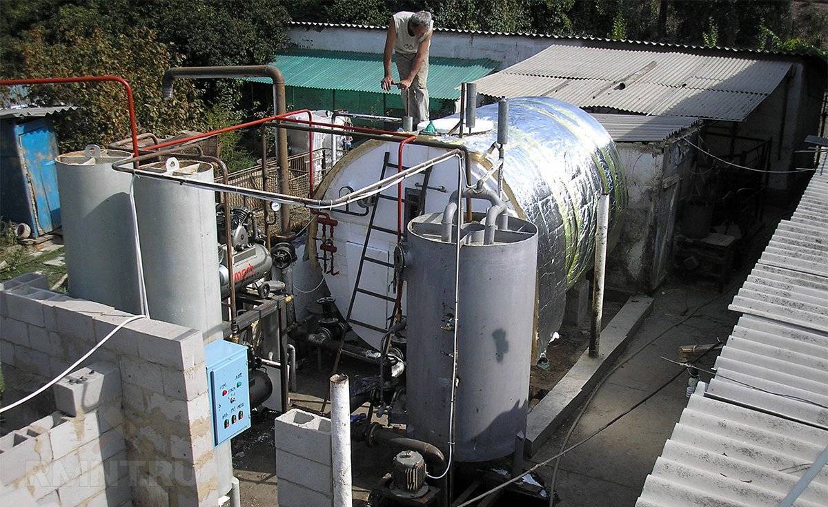 Биогазовая установка своими руками, возможности, устройство, схема простейшей биогазовой установки, получение биогаза в домашних условиях. | выживание в дикой природе