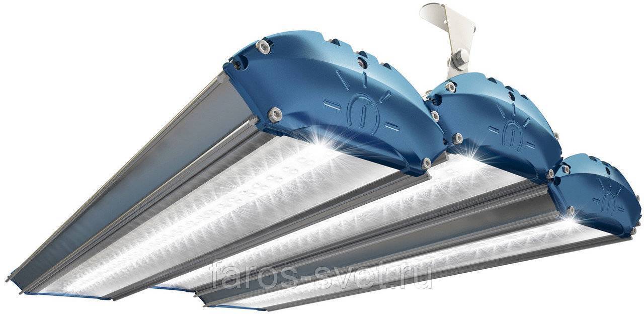 Промышленные светодиодные светильники для производственных помещений