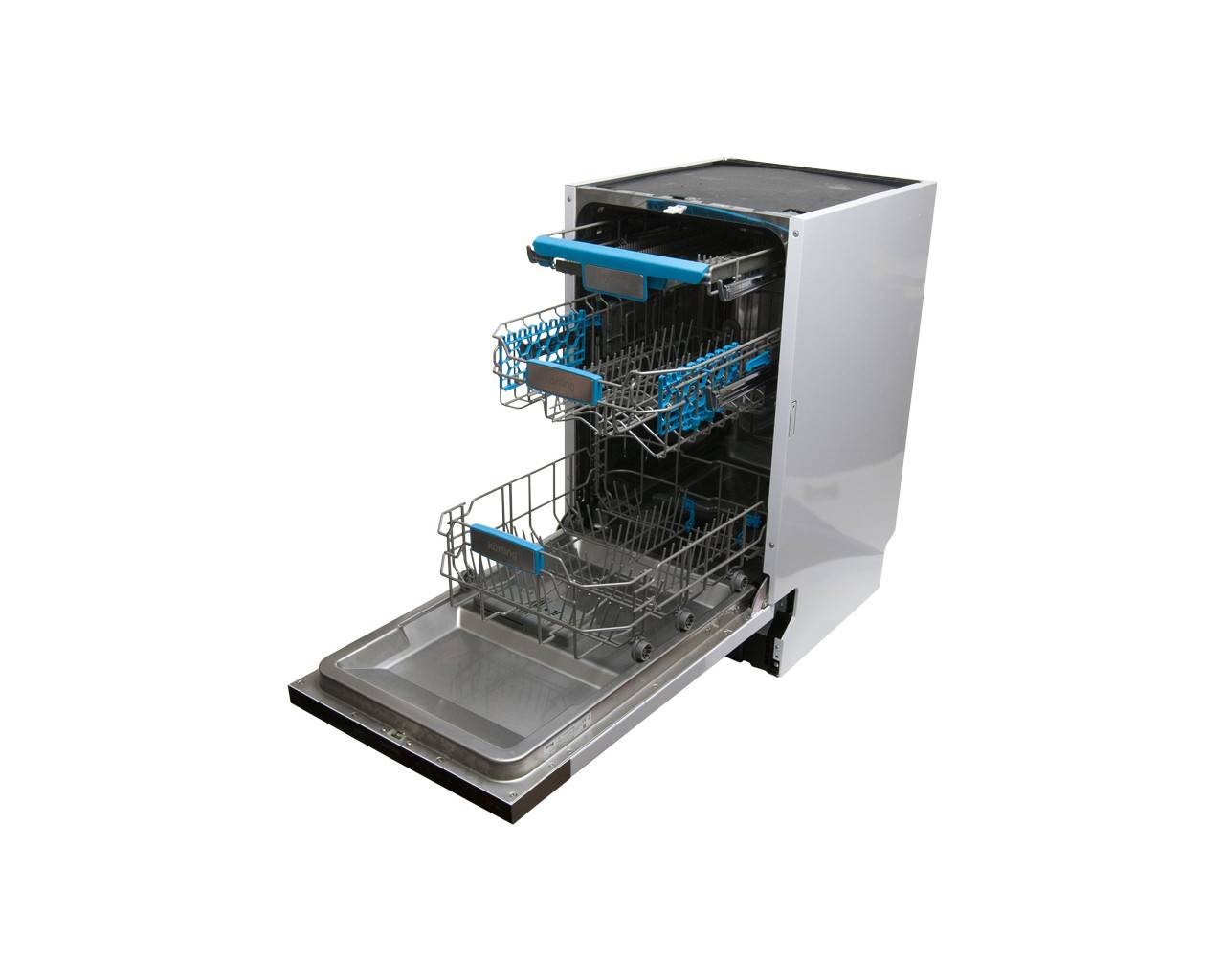Обзор посудомоечной машины Korting KDI 45175: широкие возможности узкого формата