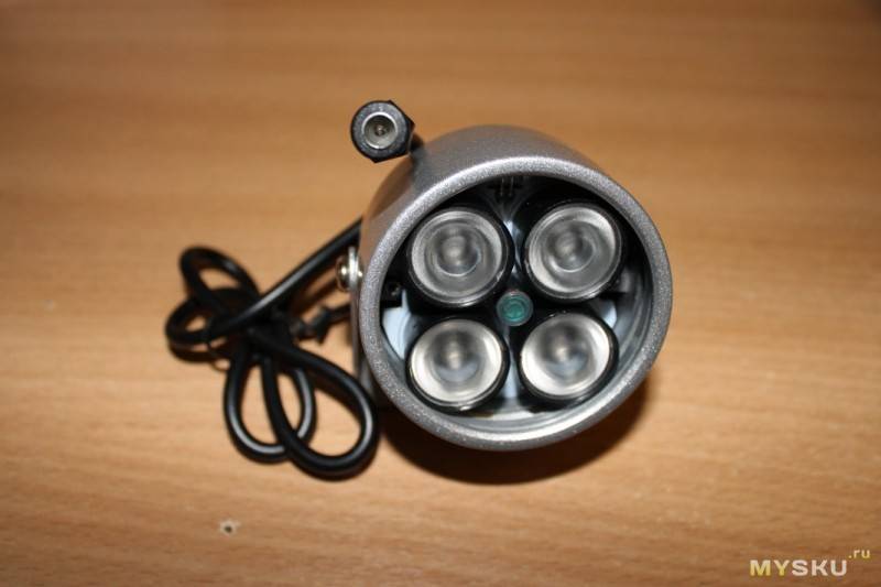 Инфракрасный прожектор для видеонаблюдения своими руками