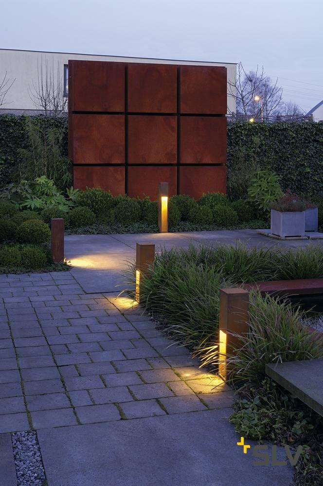 Светильники для ландшафтного дизайна: подсветка дома снаружи и освещение в саду