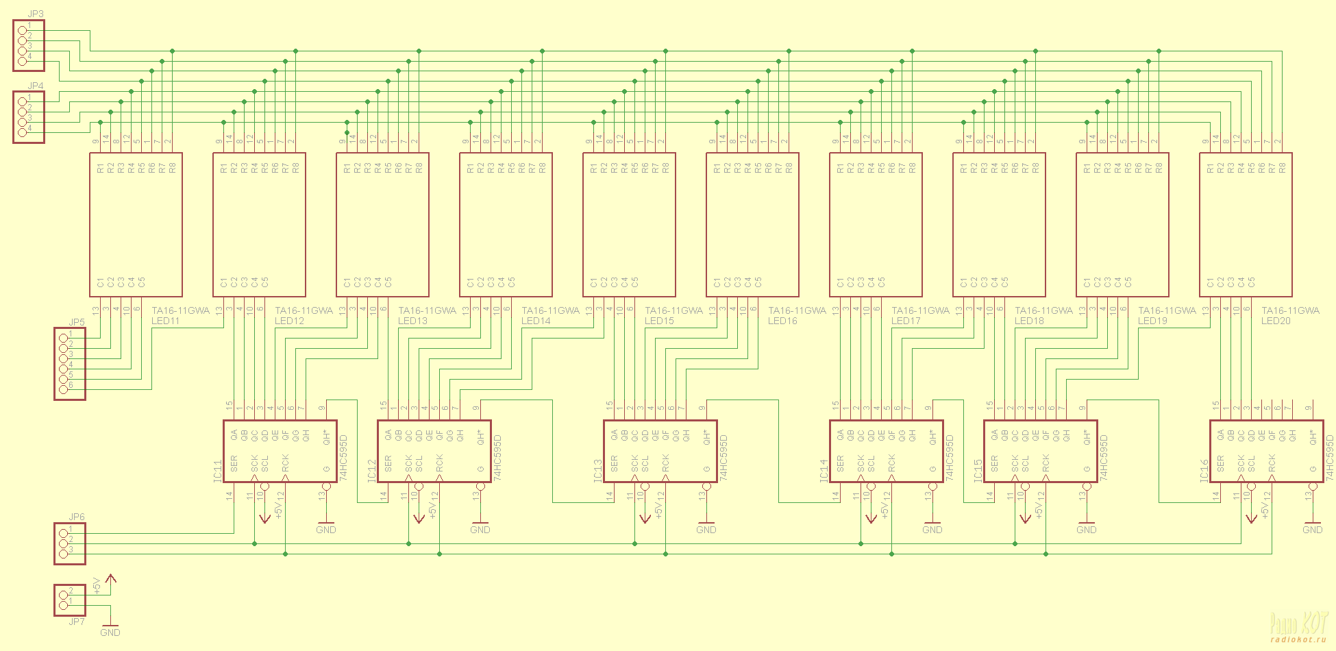 Plj 6led схема