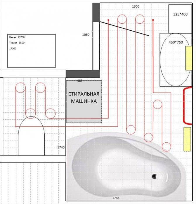 Как сделать электрический теплый пол в ванной комнате своими руками — викистрой