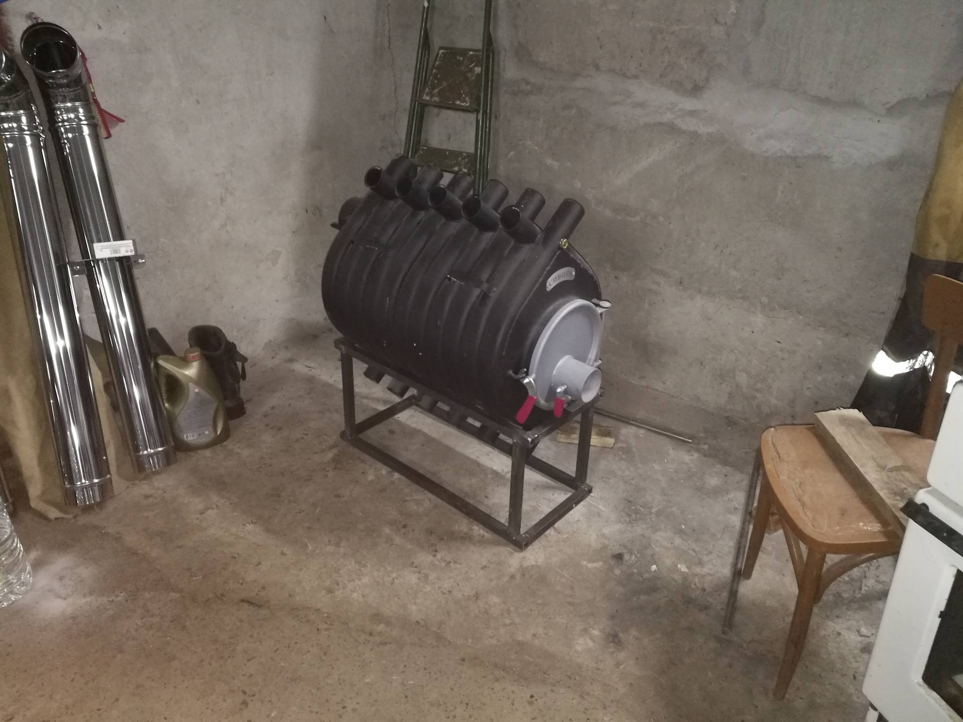 Отопление гаража: печь как самый экономный способ, своими руками водяное и как сделать