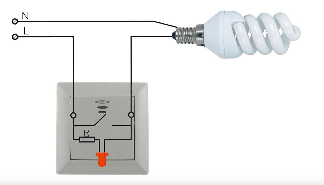 Как устранить причины мерцания светодиодной лампы при выключенном свете