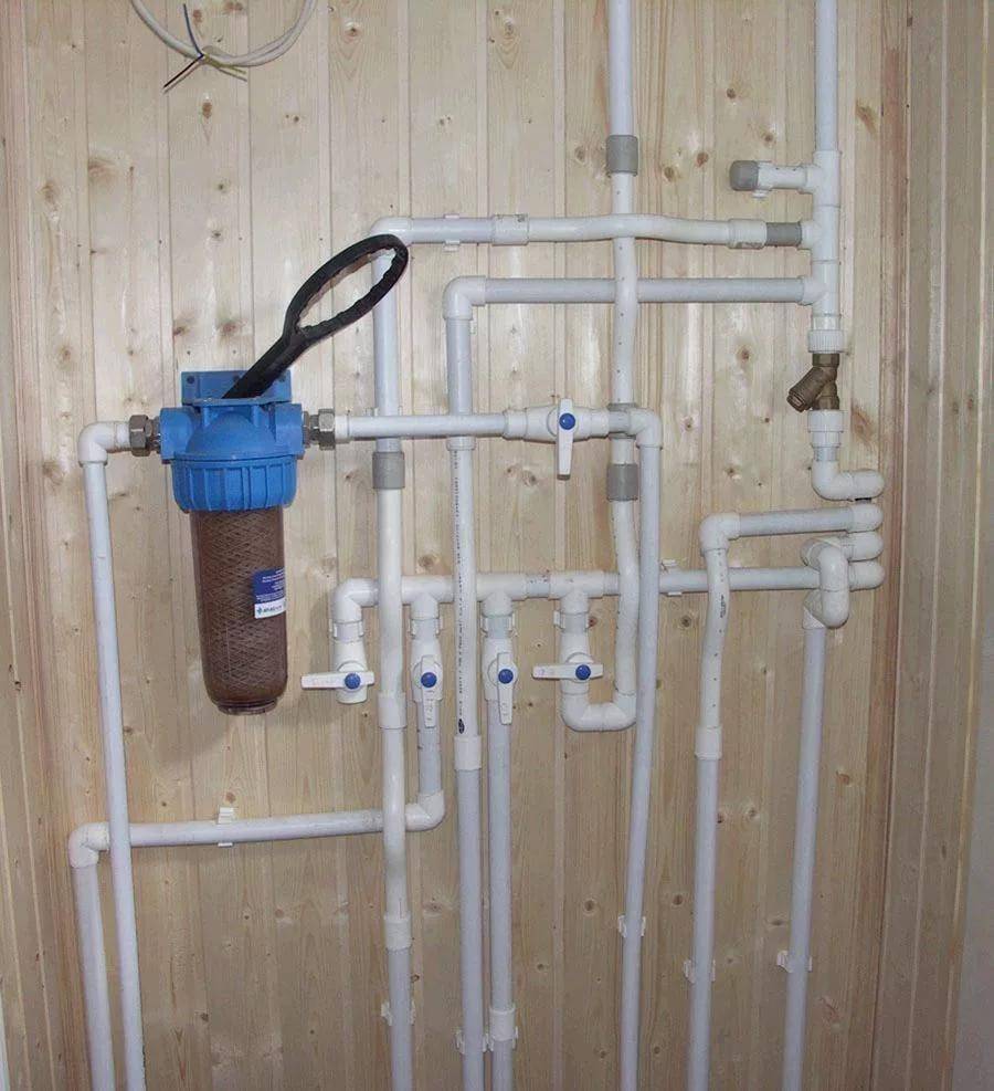 Разводка труб водоснабжения в частном доме своими руками схемы фото