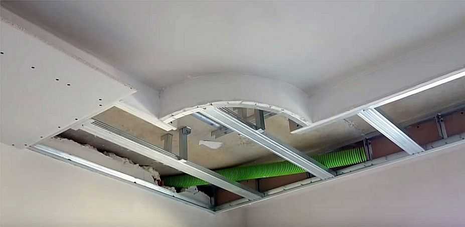 Как сделать потолок из гипсокартона с подсветкой — stroyobzor.info