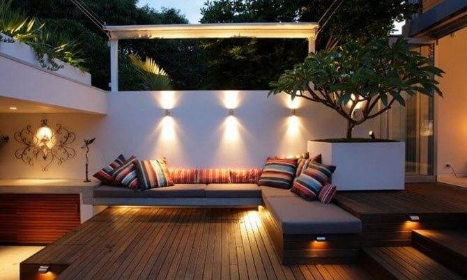 Дизайн маленькой веранды на даче: террасы, освещение, современные идеи оформления, фото