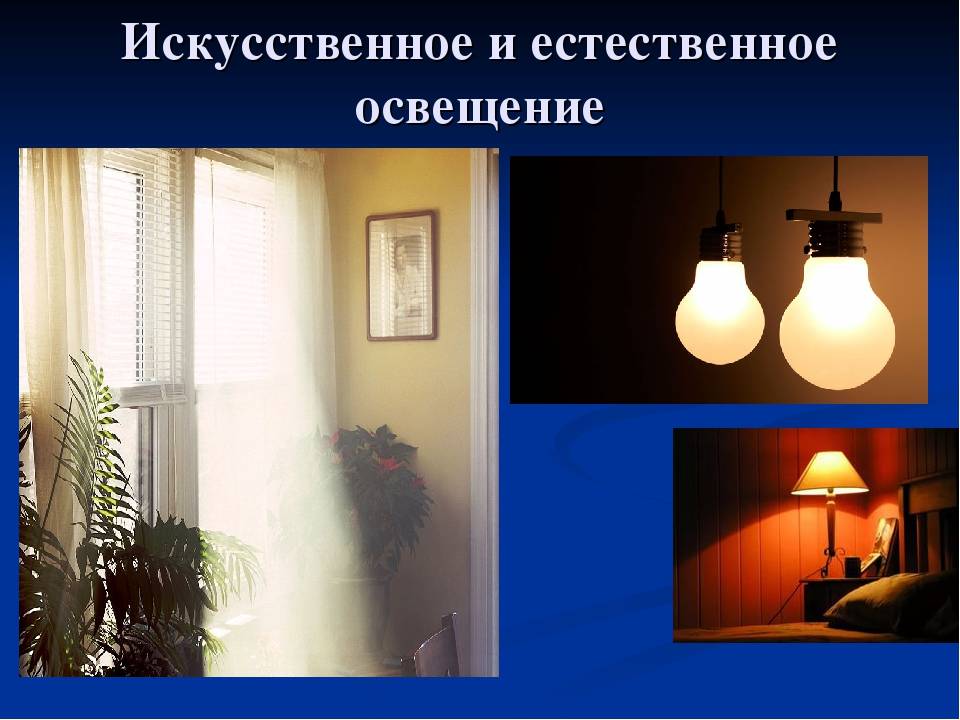Виды современных осветительных приборов