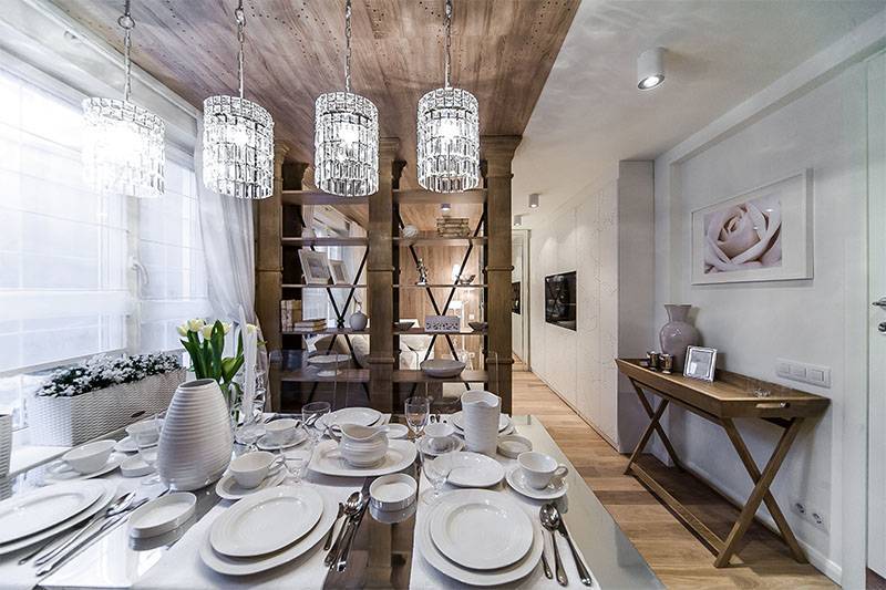 Люстра в стиле прованс для кухни: потолочные подвесные светильники