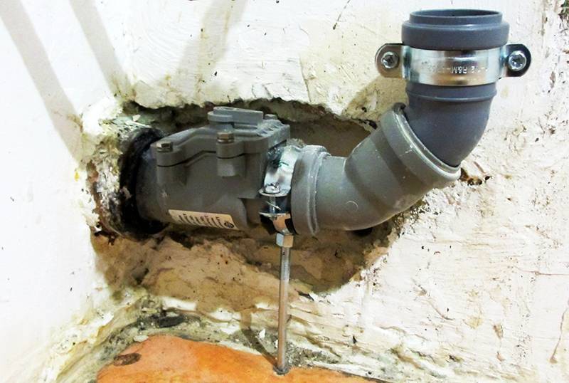 Обратный клапан для канализации: устройство, принцип работы и установка