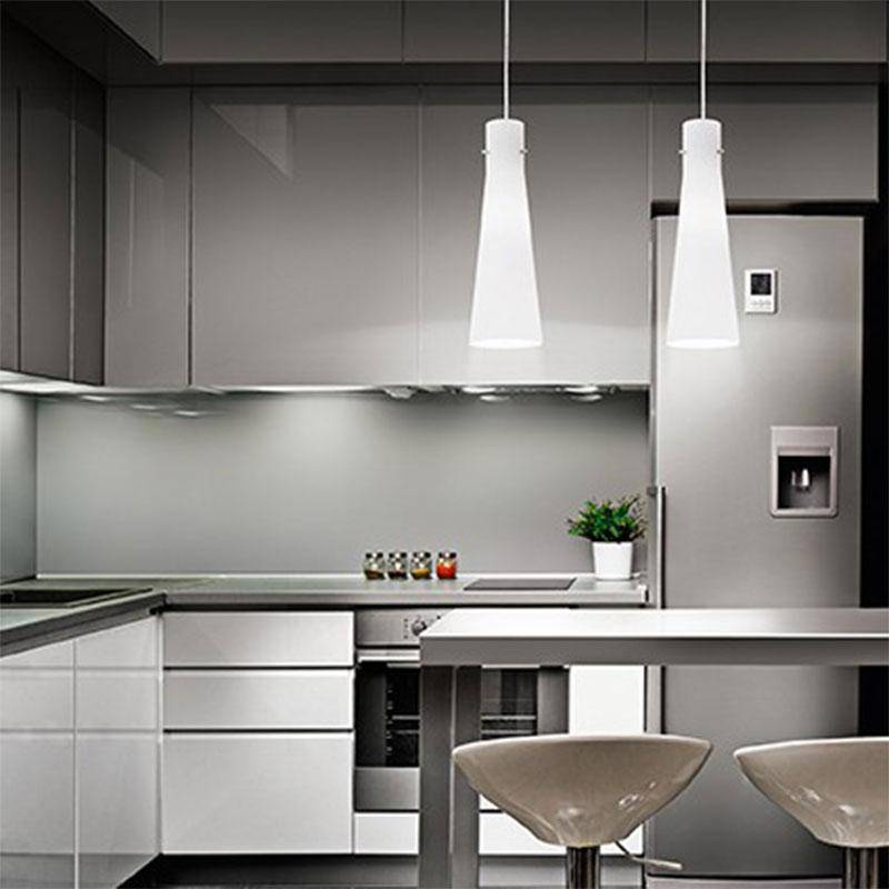На что обратить внимание при выборе подвесных светильников для кухни