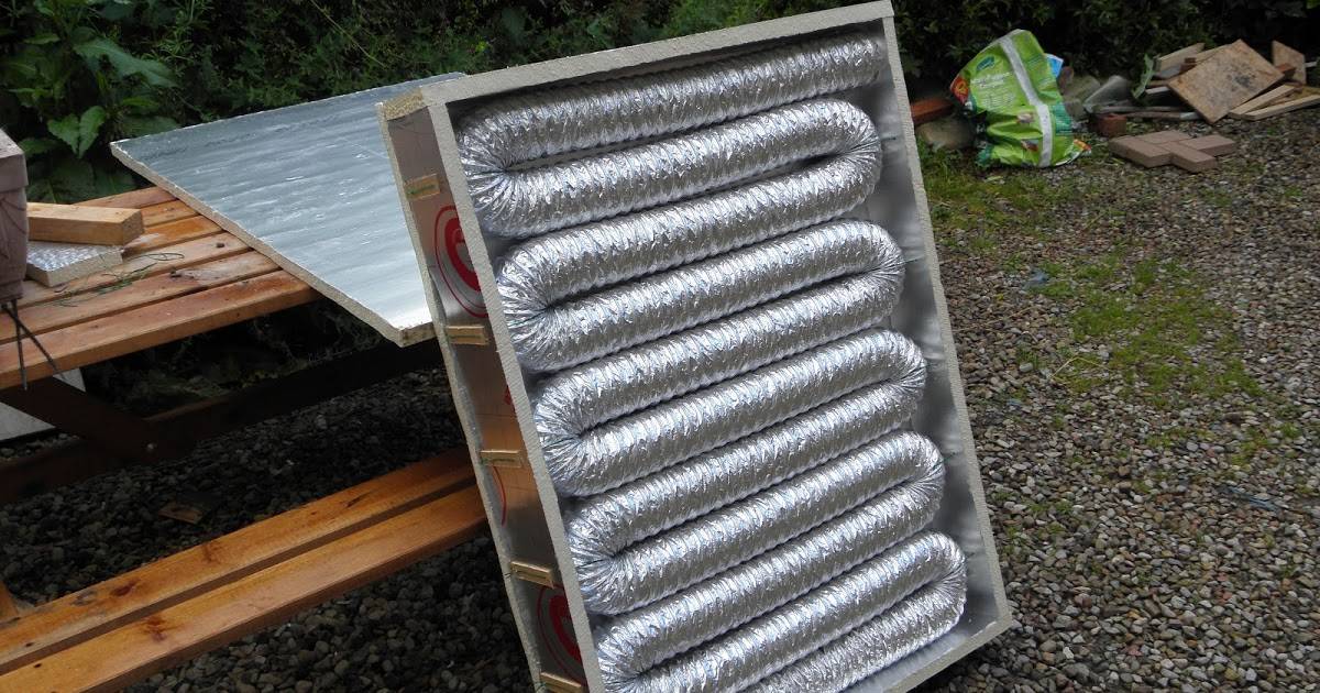 Солнечный коллектор для отопления дома своими руками: как сделать самостоятельно с минимальными затратами
