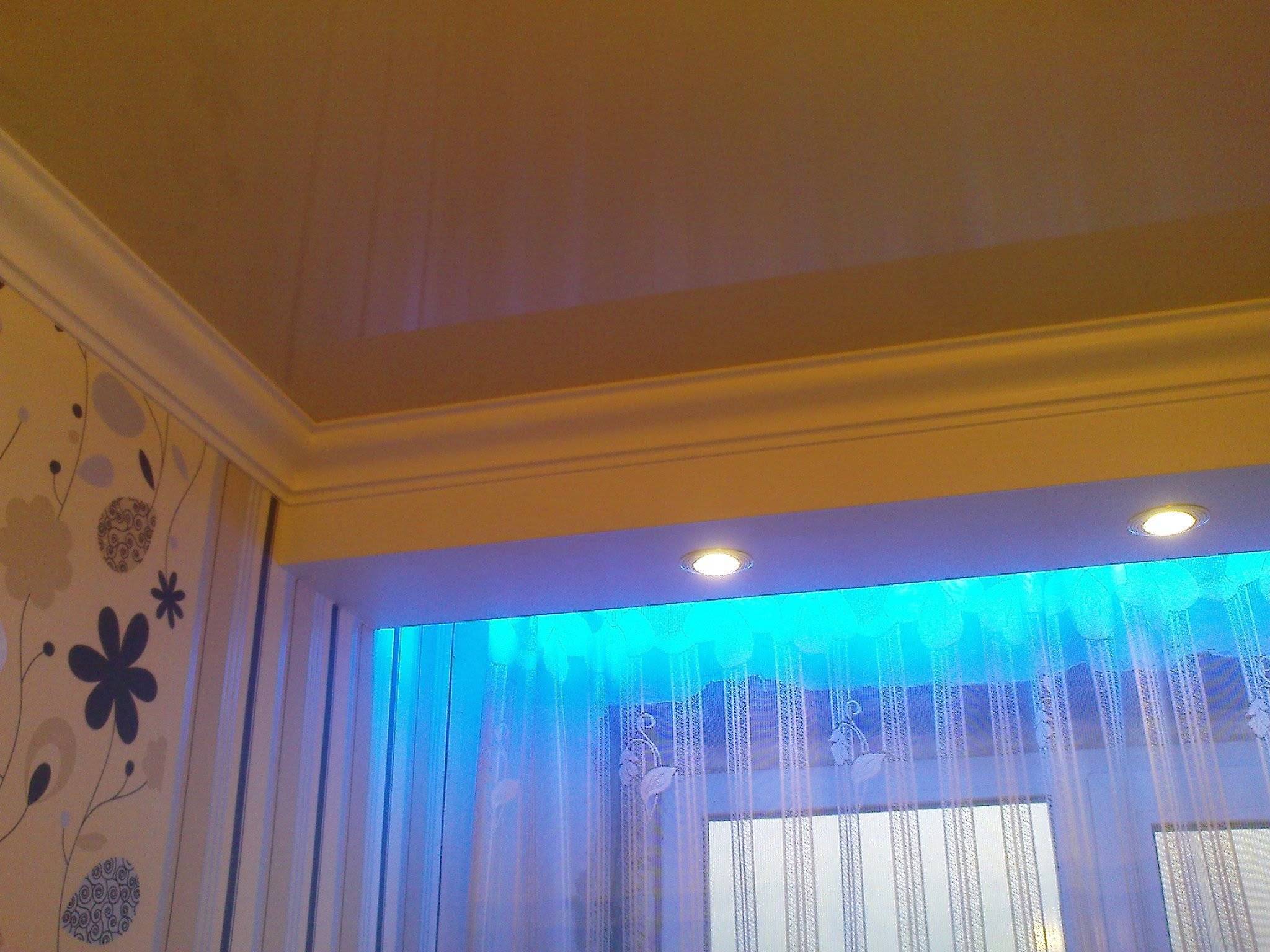 Подсветка штор светодиодной лентой и порядок монтажа