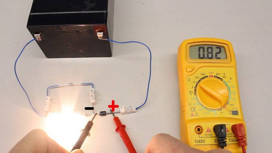 Как проверить светодиод мультиметром, не выпаивая из схемы - пошаговая инструкция