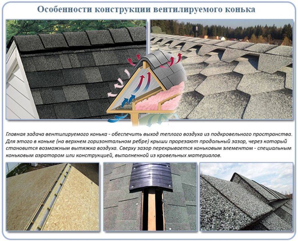 Вентиляция в коньке крыши: принципы работы