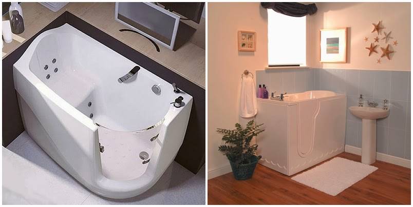 Выбор сидячей или нестандартной компактной ванны для маленькой ванной комнаты