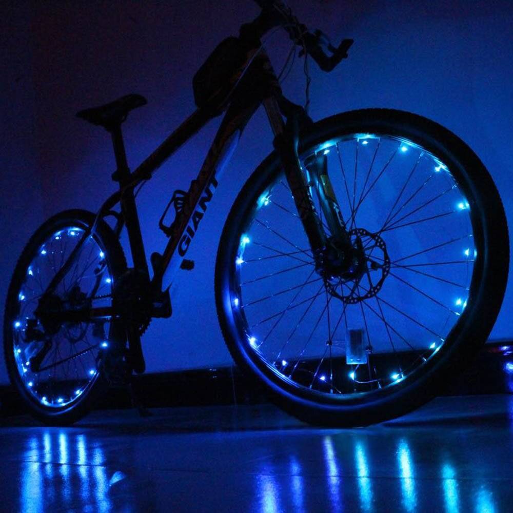 Как самостоятельно сделать подсветку для велосипеда