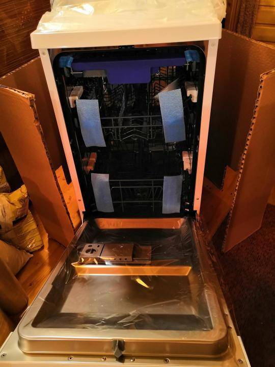 Обзор посудомоечной машины 45 см midea mfd45s100w - все об инженерных системах