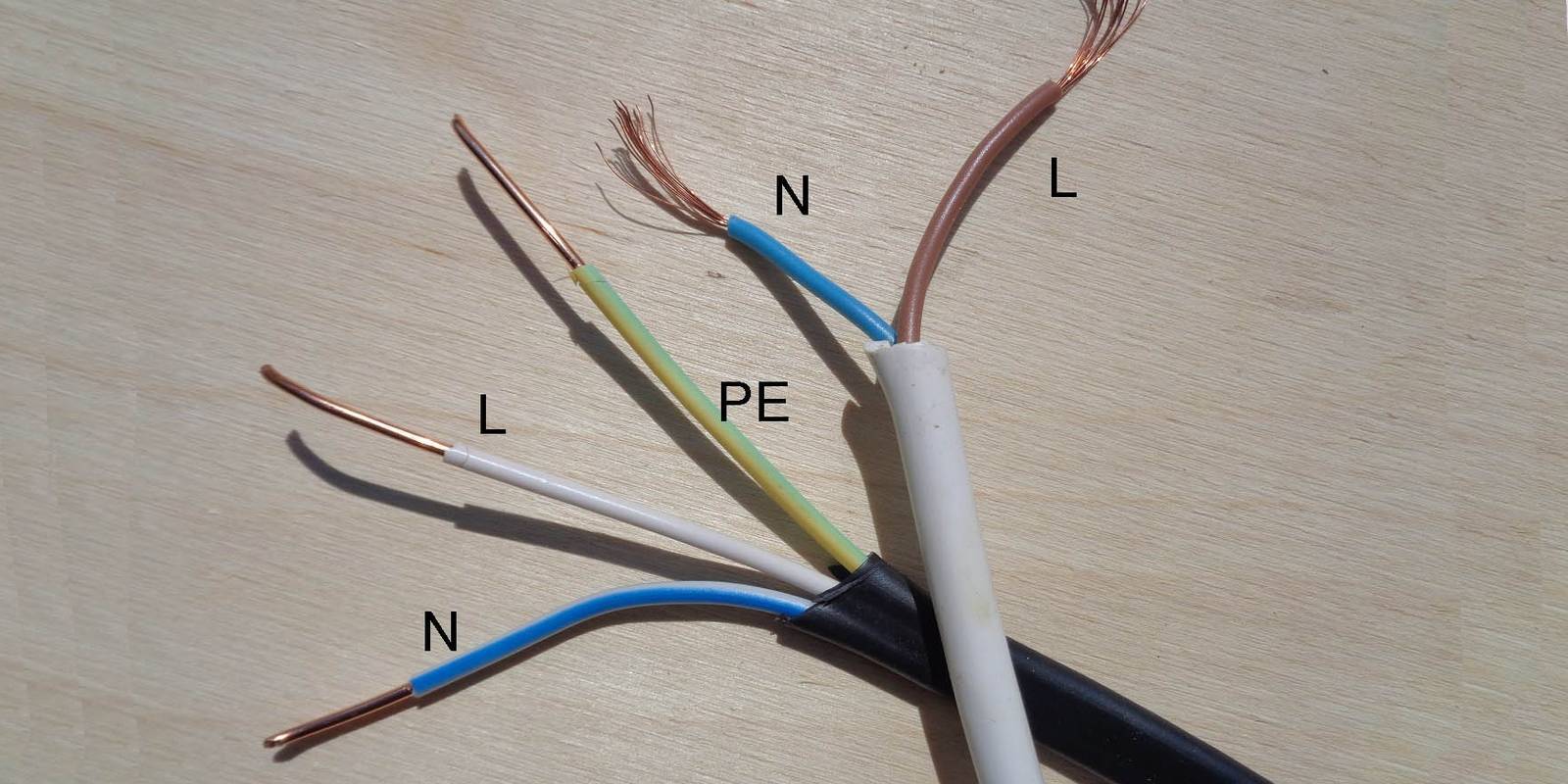 Цветовая маркировка проводов в трехфазных сетях: каким цветом обозначается фаза и ноль