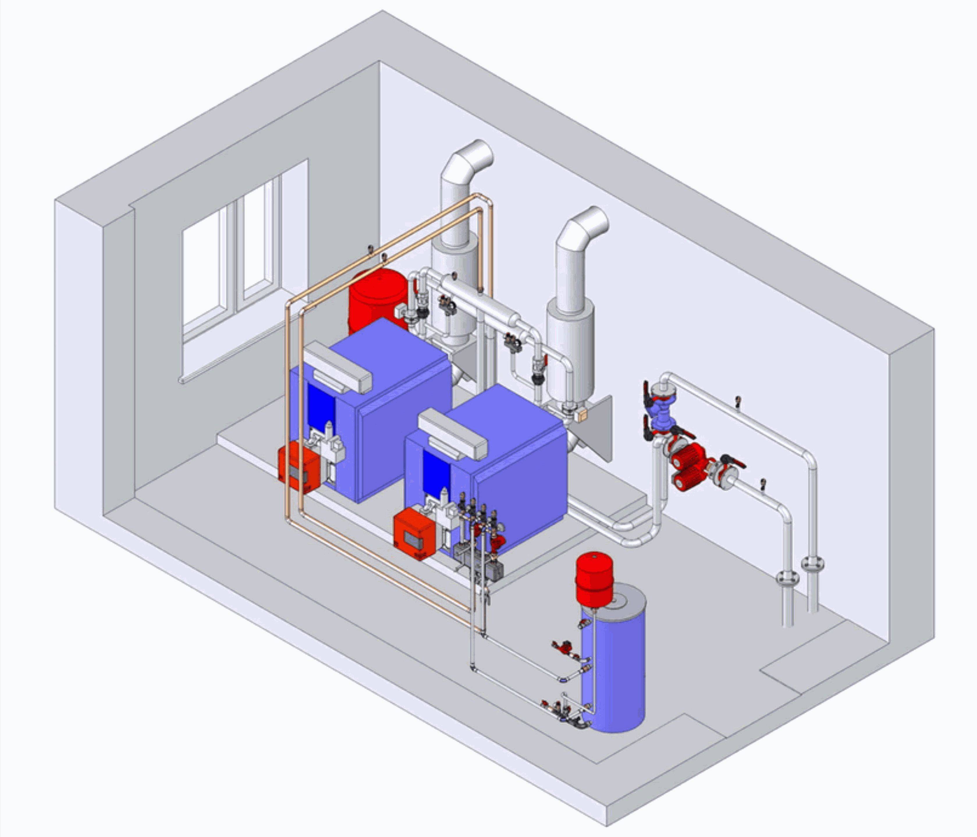 Газовая котельная для многоквартирного дома: варианты организации и особенности устройства