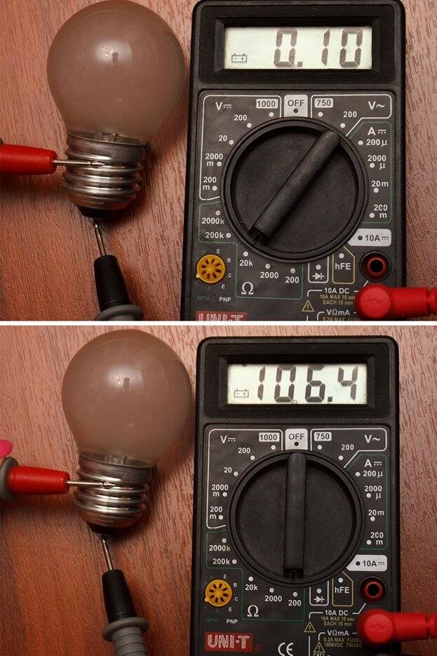 Как проверить лампочку мультиметром: инструкция для разных видов ламп