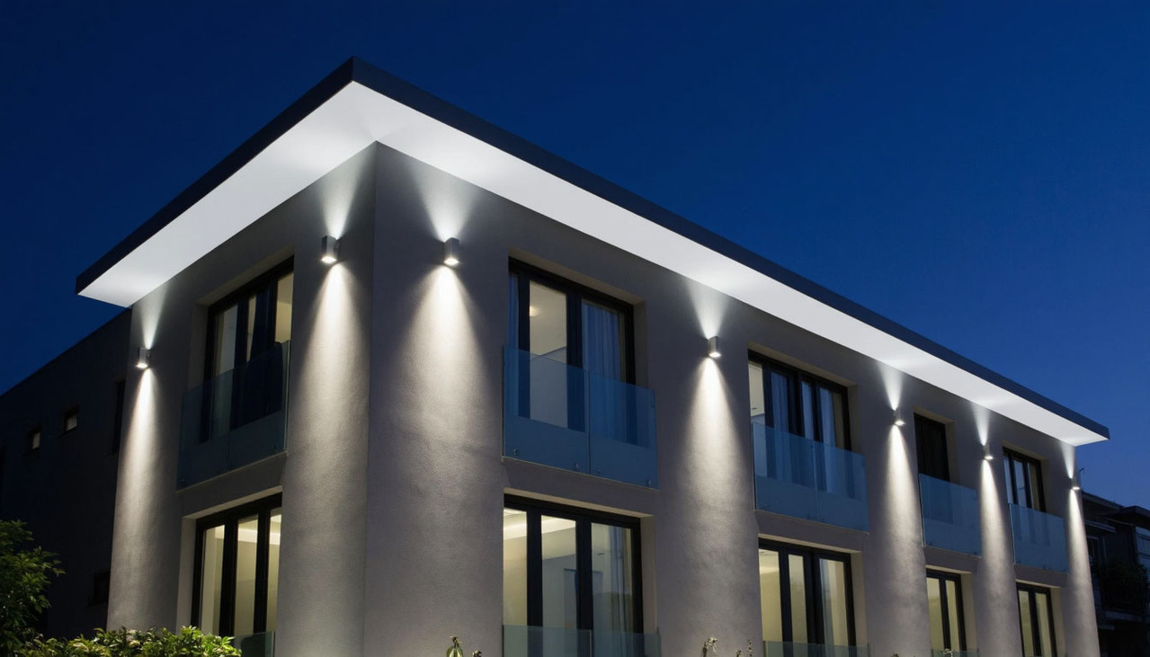 Прожекторы для подсветки фасадов