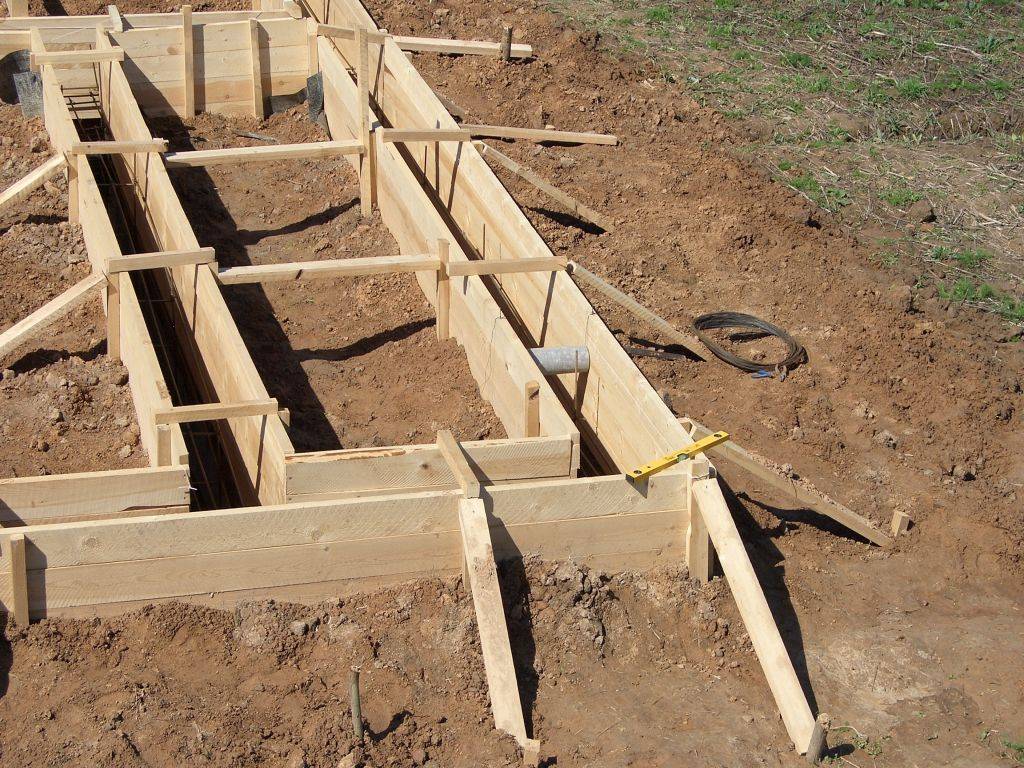 Установка опалубки для ленточных фундаментов: от разметки до заливки бетона