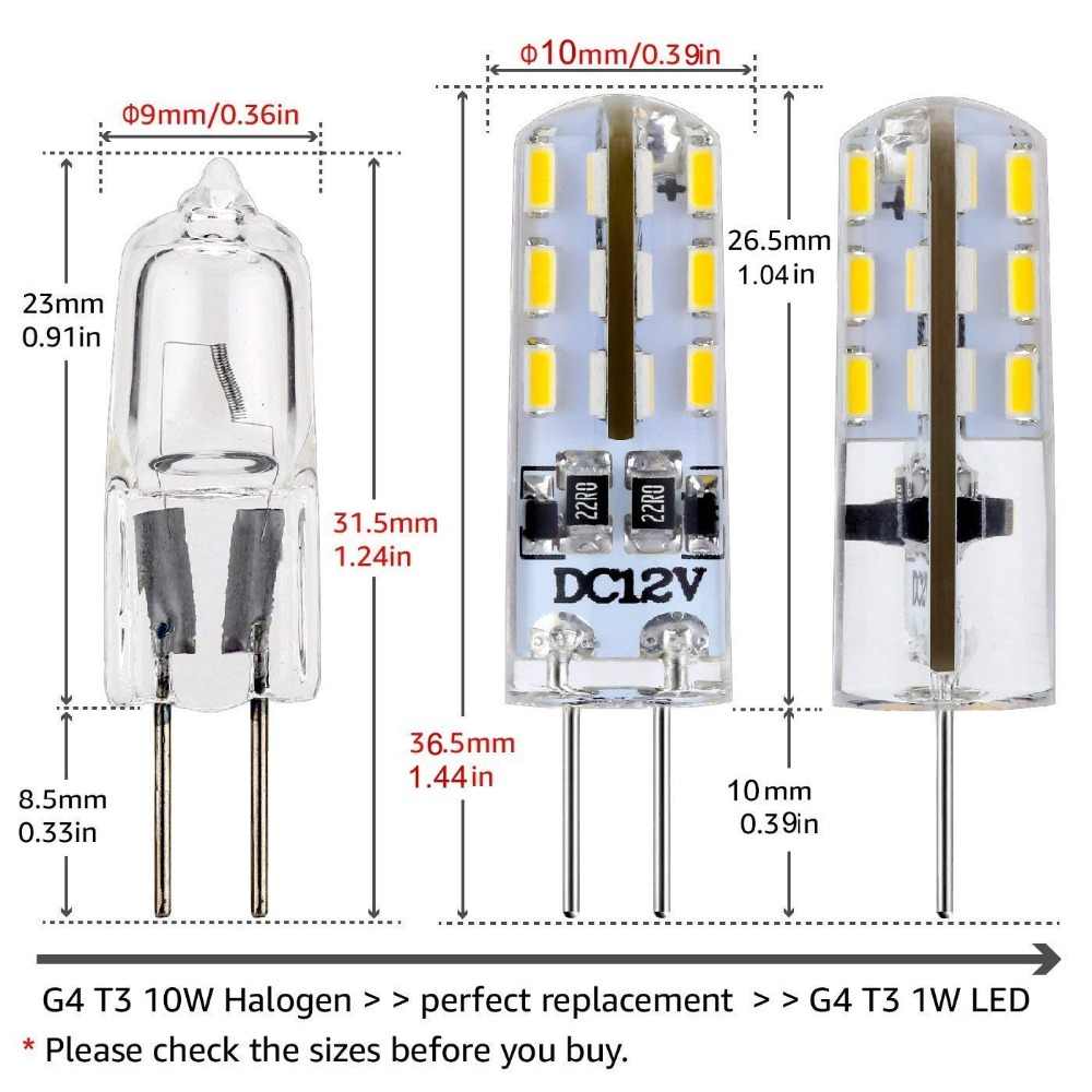 Цоколь g4: виды ламп, размеры, область применения