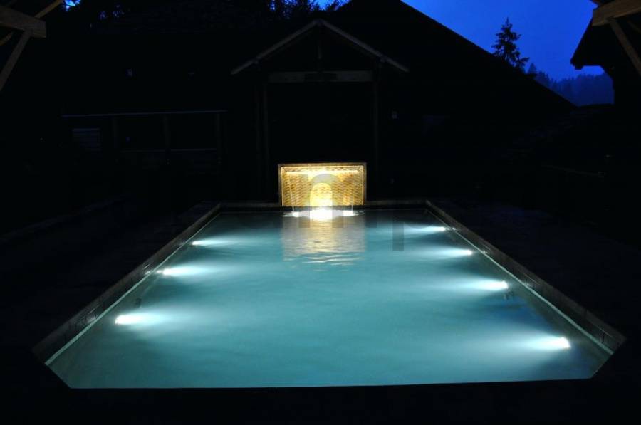 Освещение бассейна светодиодной лентой: фото, видео, схемы, способы