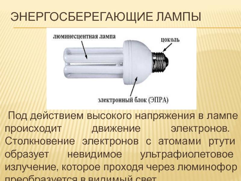 Принцип работы люминесцентной лампы - блог о строительстве