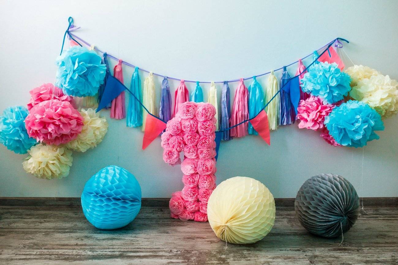 Гирлянды для украшения комнаты на день рождения своими руками: идеи, шаблоны, фото — женские советы