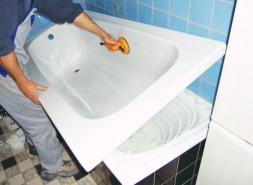 Как обновить ванну своими руками: инструкция по реставрации старого чугунного изделия акрилом