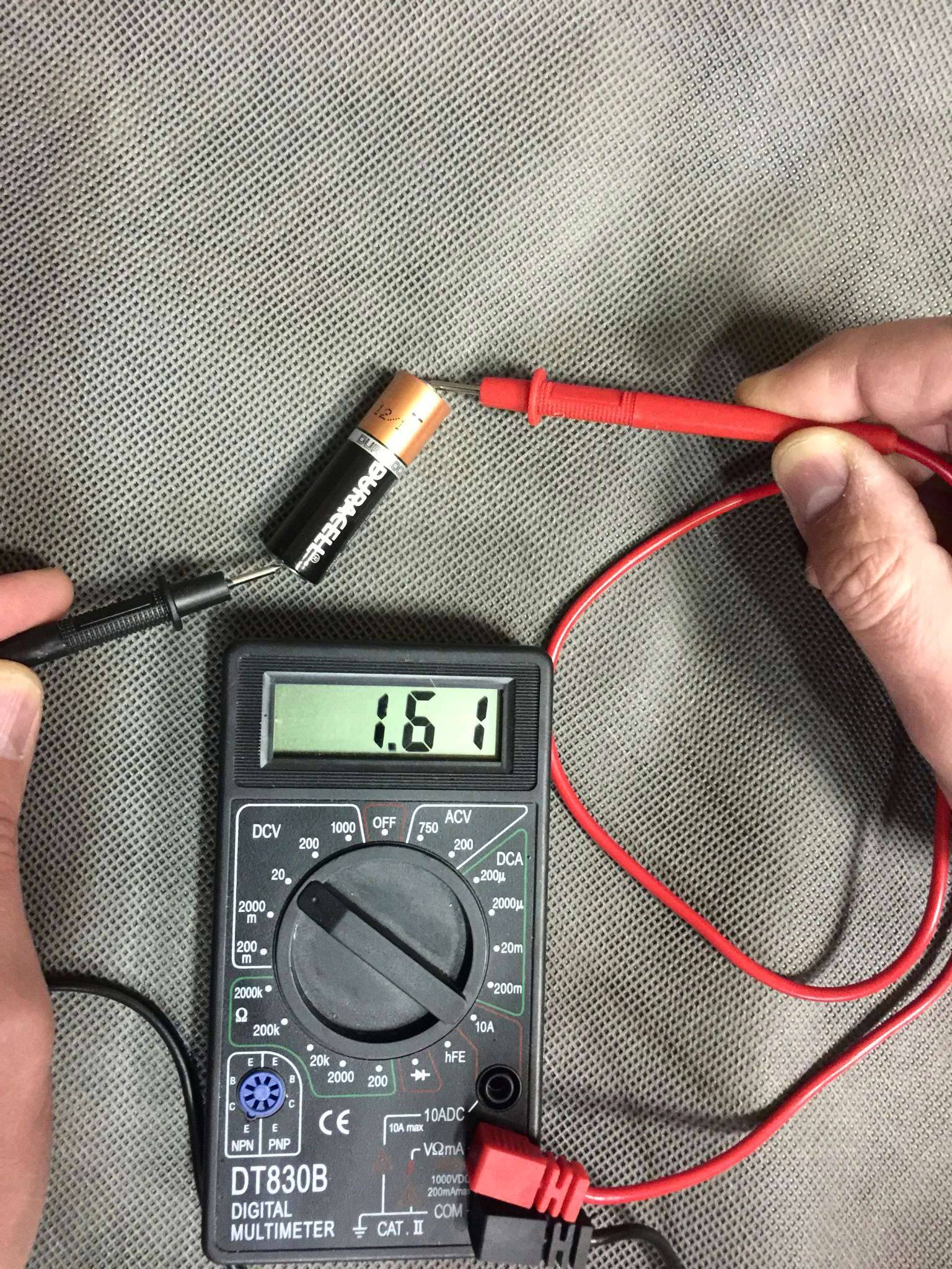Перевод мультиметра на литий-ионные аккумуляторы своими руками