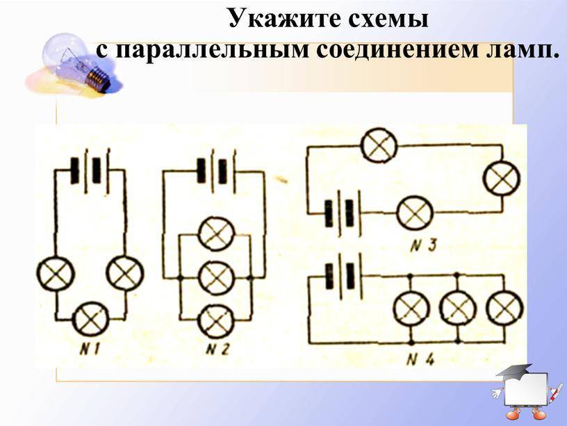 Схема последования часов