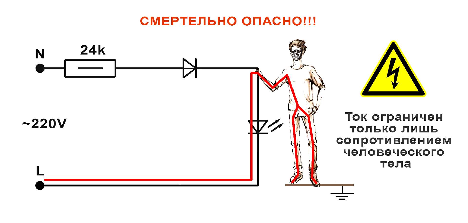 Как подключить греющий кабель к сети 220в схема подключения