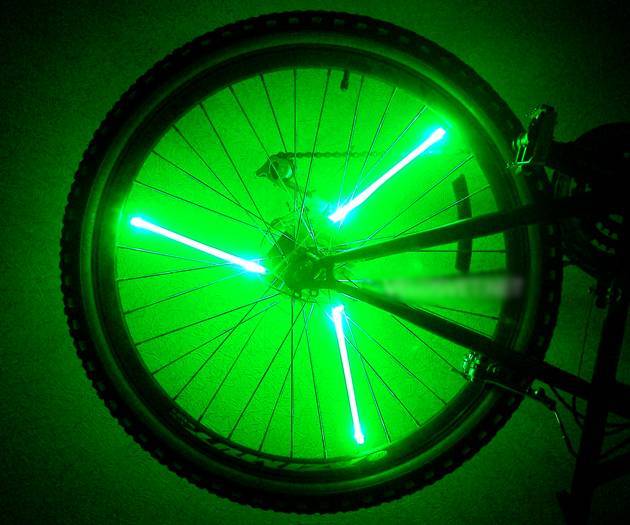 Как сделать подсветку на велосипед