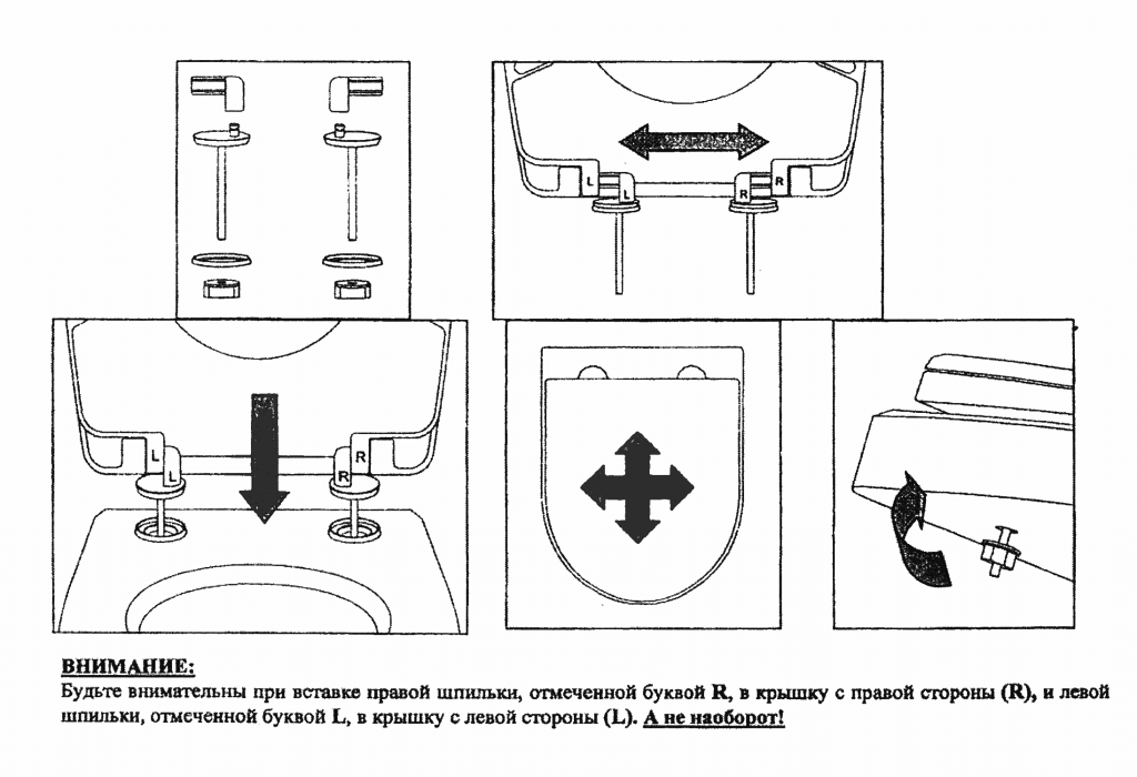 Ремонт крышки унитаза: как починить микролифт и сиденье