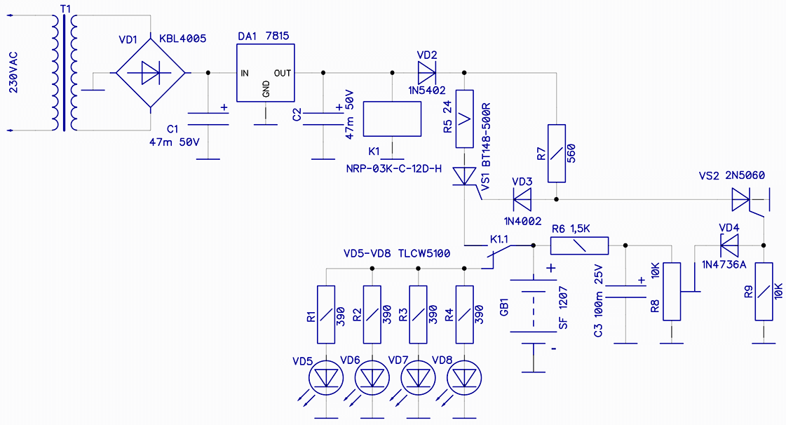 Nled 426 электрическая схема