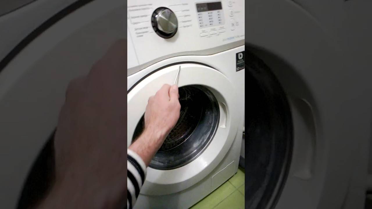 Как открыть стиральную машинку индезит, если она заблокирована