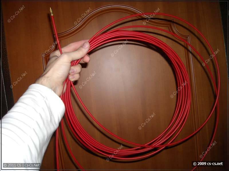 Протяжка для проводов и кабелей: особенности
