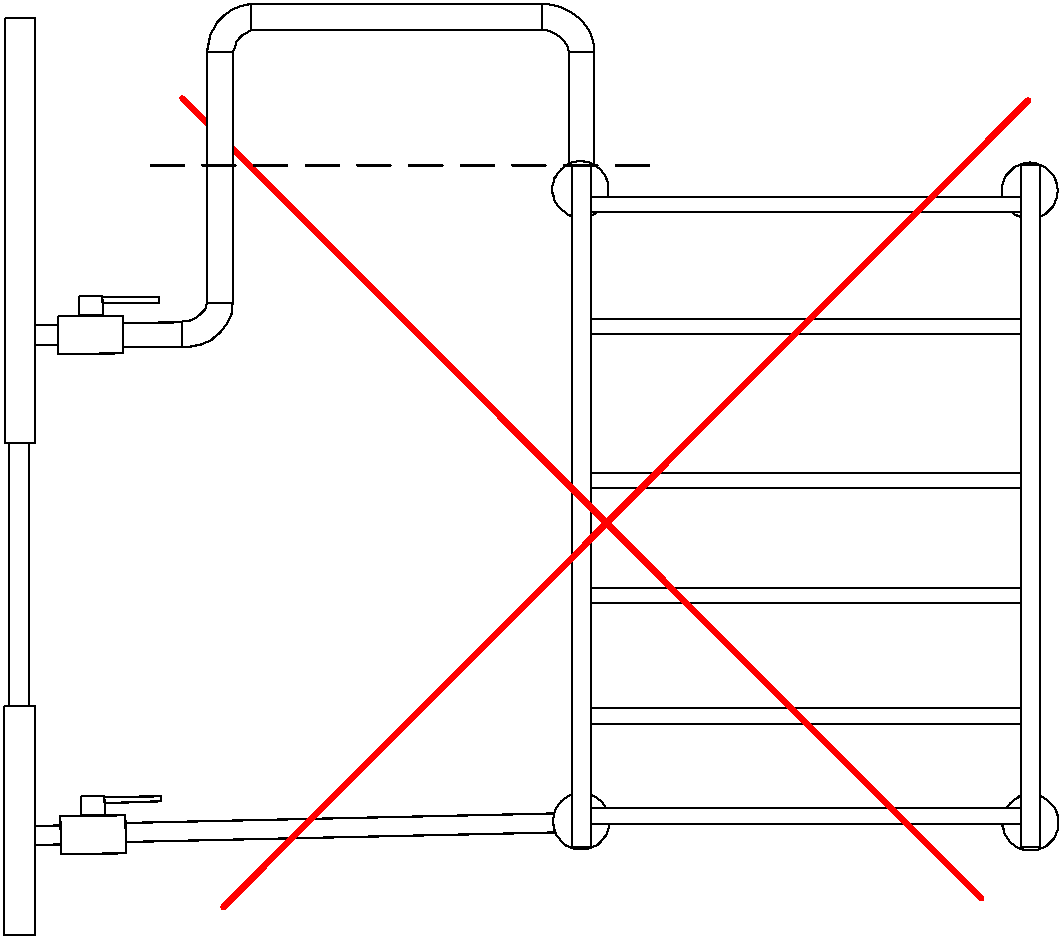 Подключение полотенцесушителя лесенка: с нижним и боковым вводом, схемы, нюансы монтажа