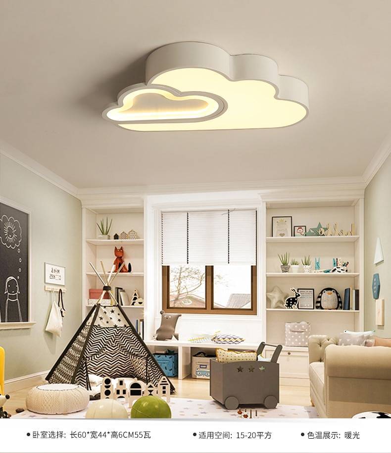 Освещение в детской - как организовать правильно освещения в комнате с фото примерами