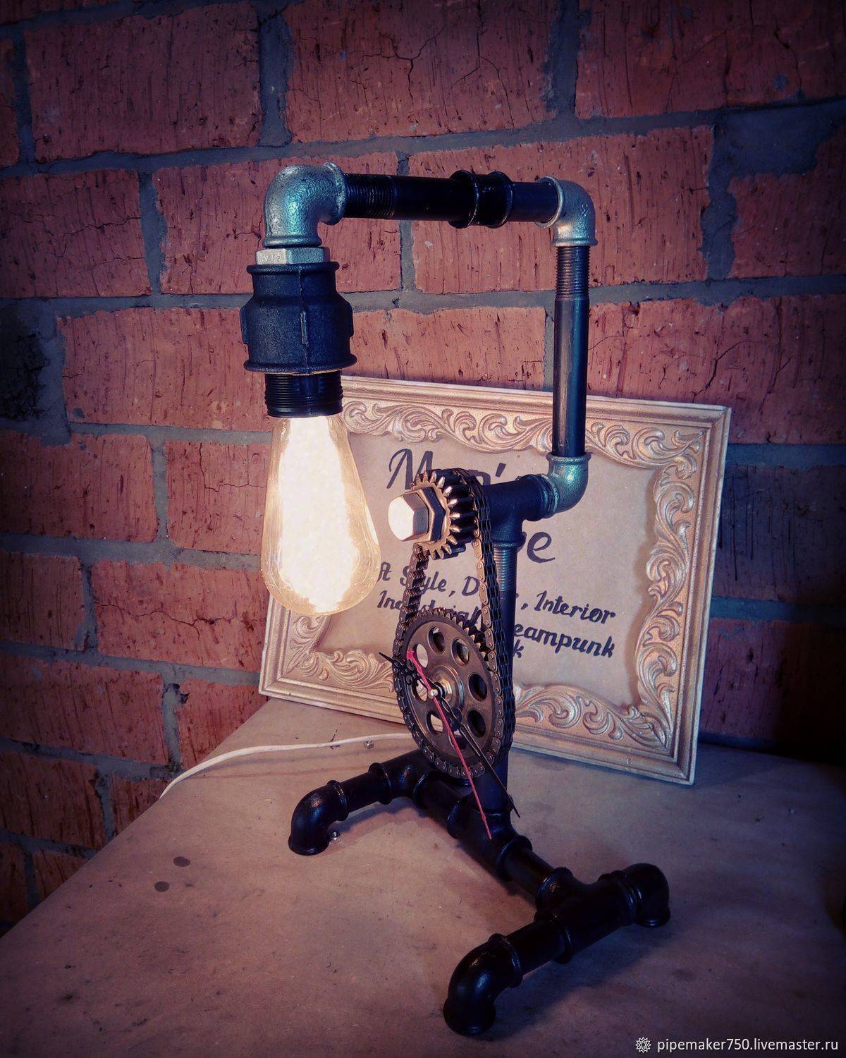 Светильник из труб: лампы, торшеры и люстры в стиле лофт своими руками из водопроводных труб и фитингов