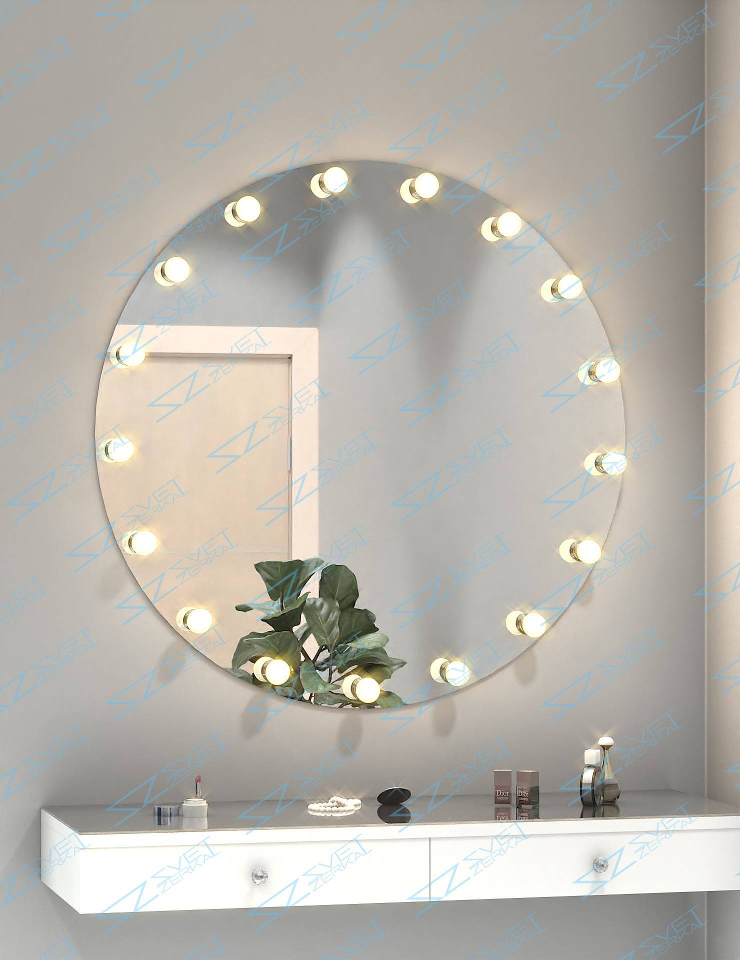 Делаем светодиодную подсветку зеркала в ванной комнате