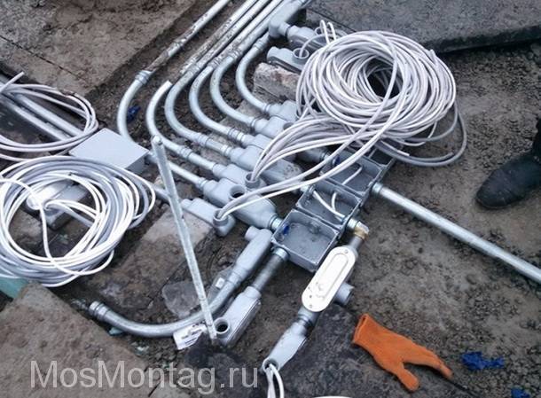 Проводка в трубах: медных, стальных, видео-инструкция по монтажу электропроводки своими руками, фото и цена
