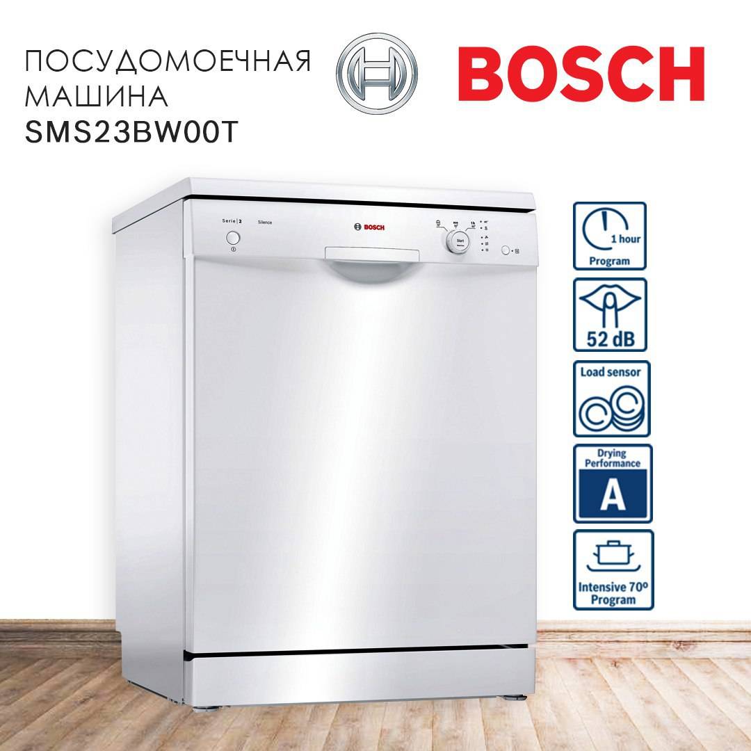 Посудомоечная машина bosch silence sms24aw01r обзор