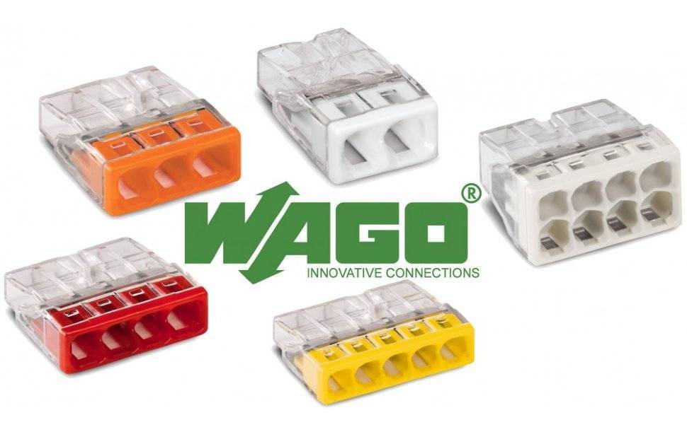 Клеммы для соединения проводов - виды и цена на wago и abb