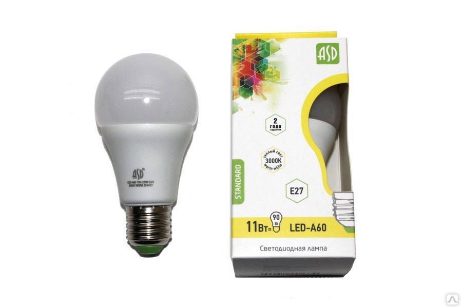 Asd – производители светодиодных ламп