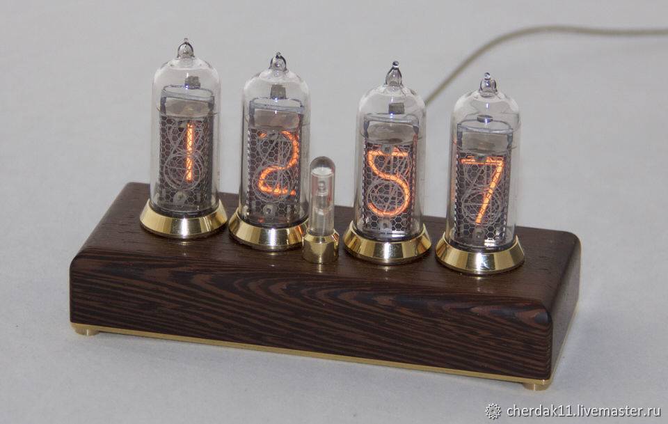 Набор для сборки часов на газоразрядных индикаторных лампах ин-14 - nm14